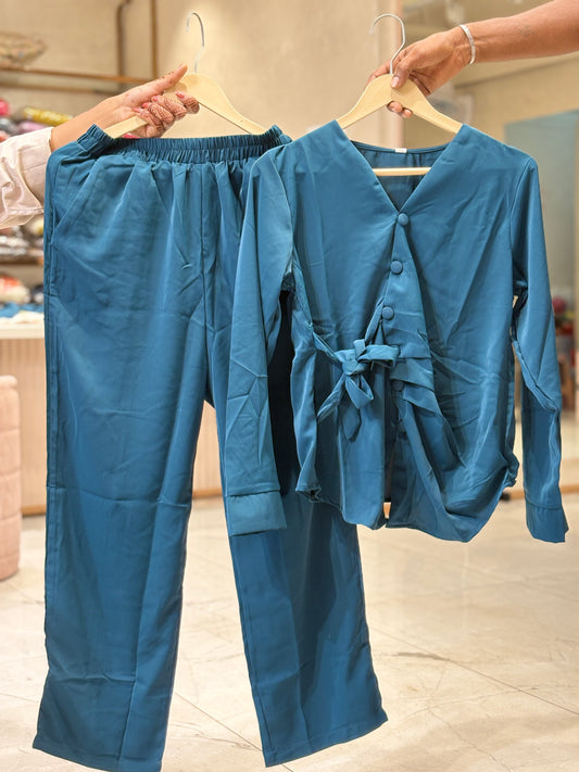 Women’s Premium Co-ord Set | Stylish Top & Pant Set