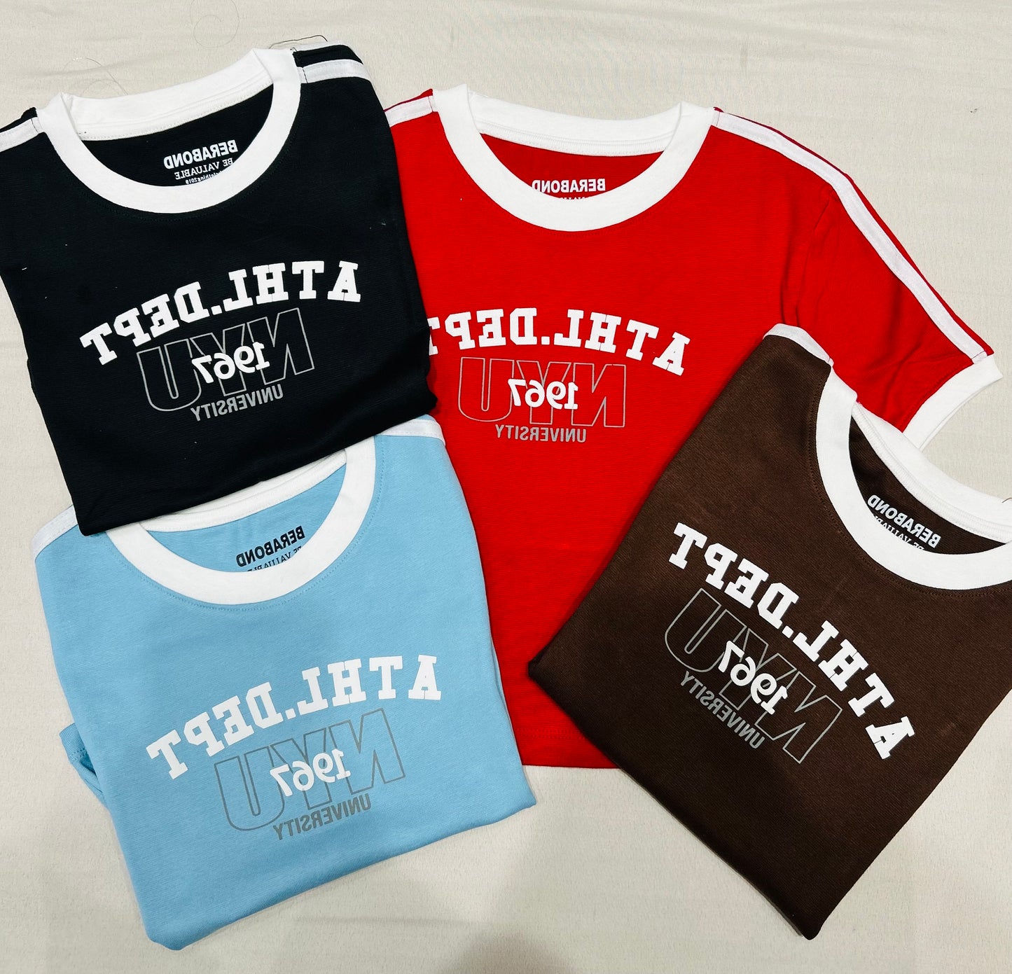 Round neck BERABOUND baby tee