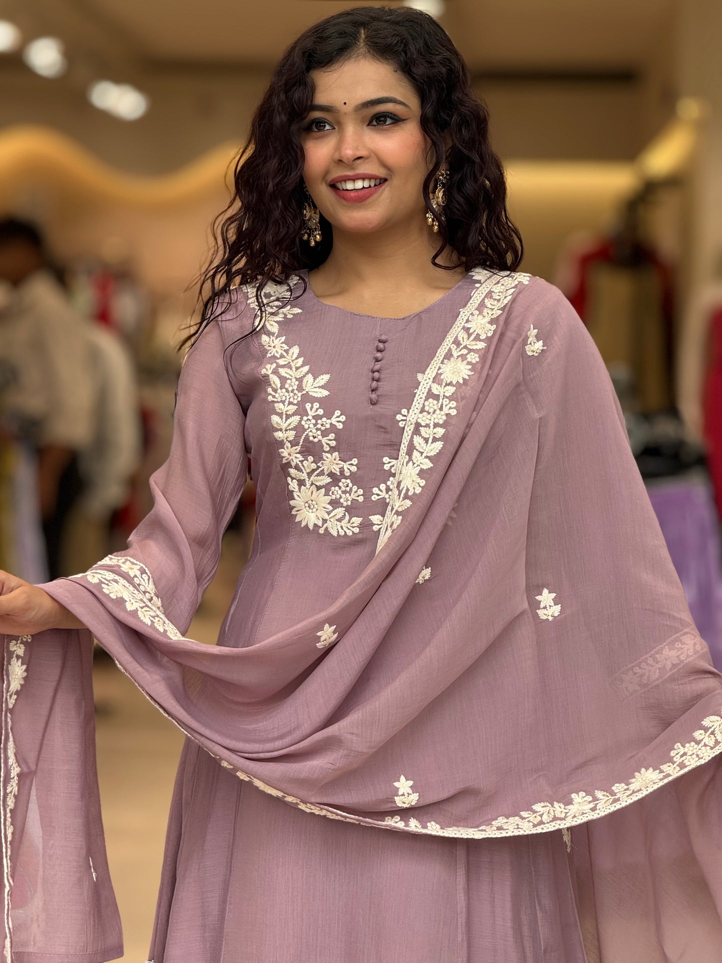 3 piece partywear suit set