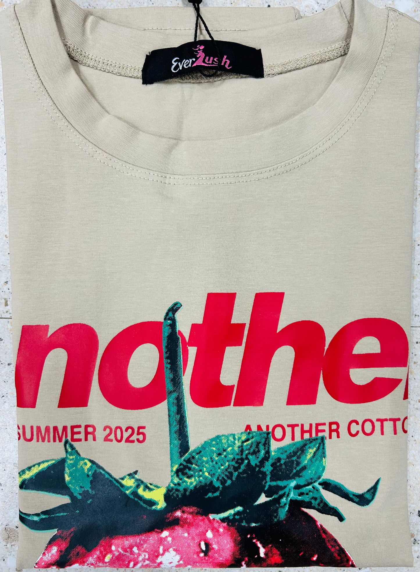 Strawberry Graphic Oversized T-Shirt