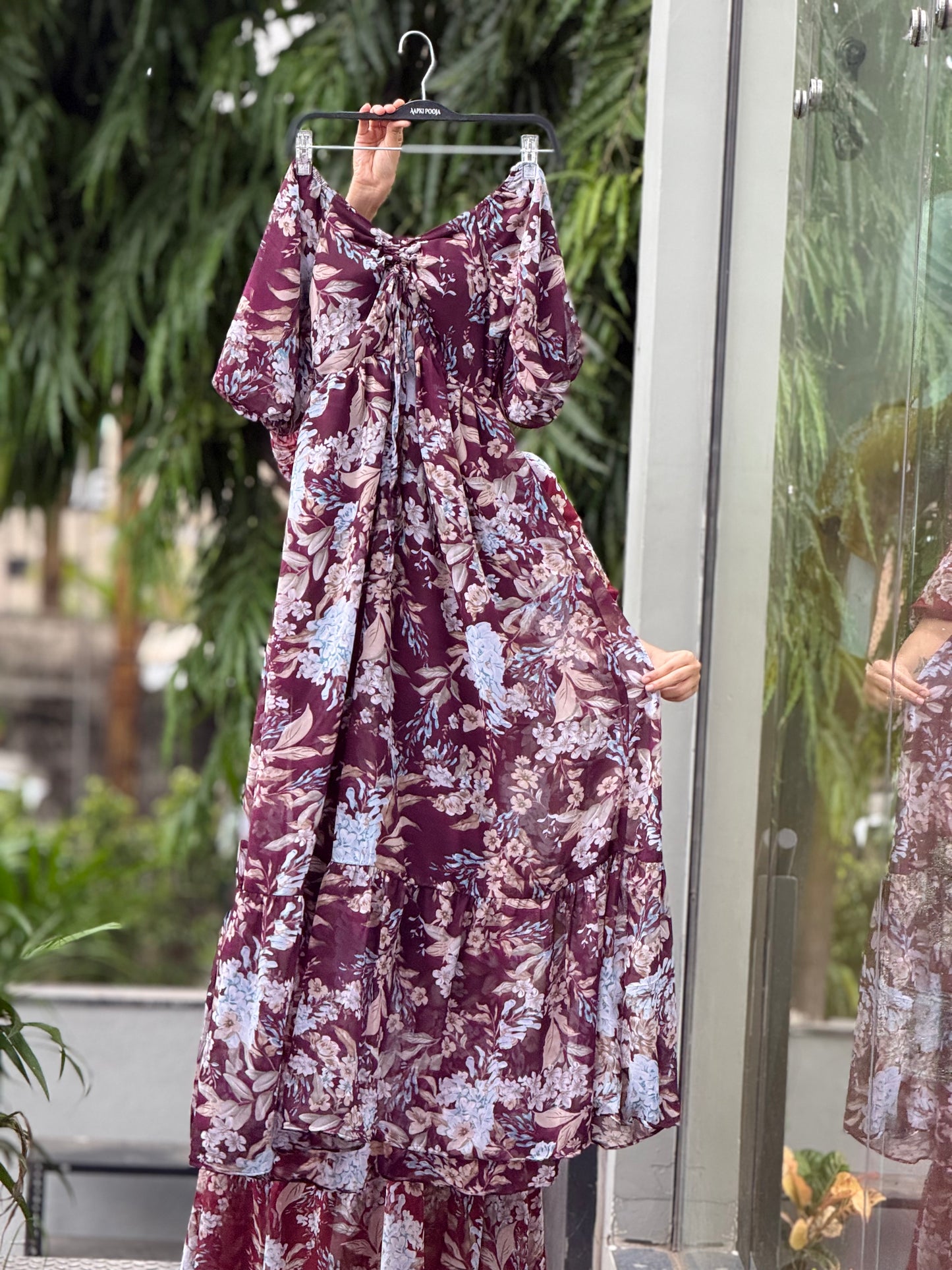Floral one piece dress