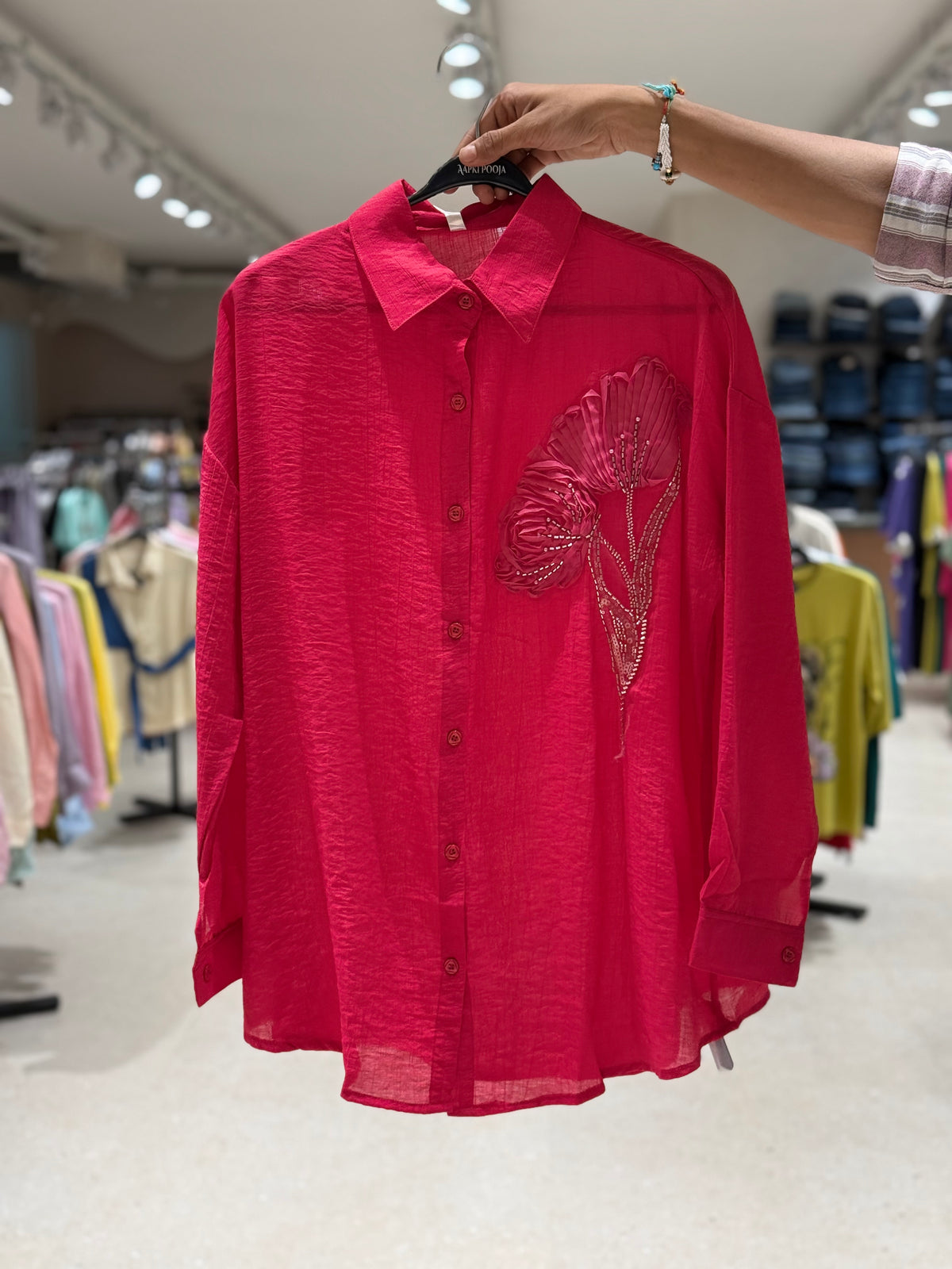 partywear see thorough shirt