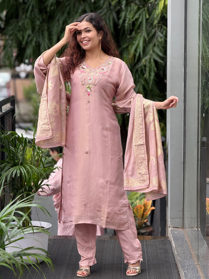 3 piece partywear suit set
