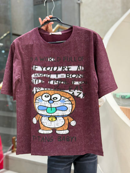 Doraemon animated T-shirt