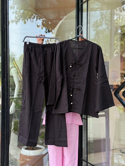 Comfy co-ord set with front dori