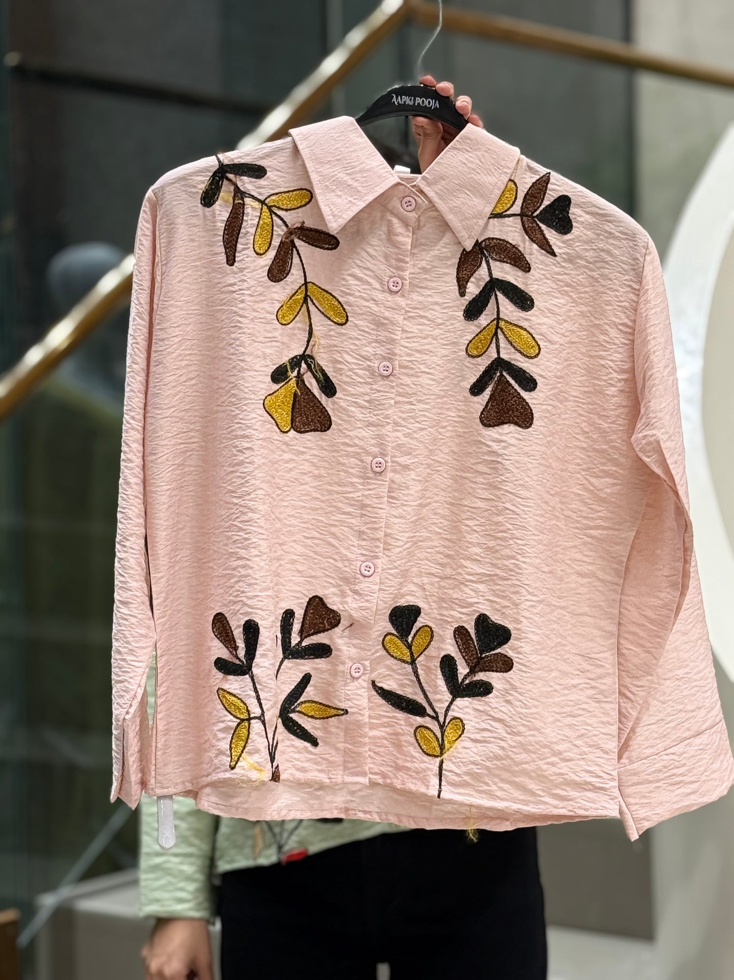 Embroidered shirts