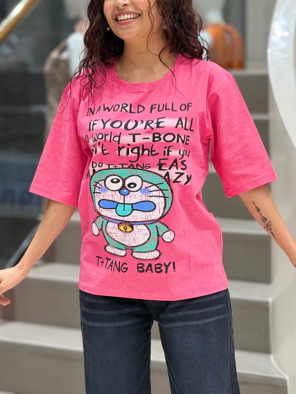 Doraemon animated T-shirt