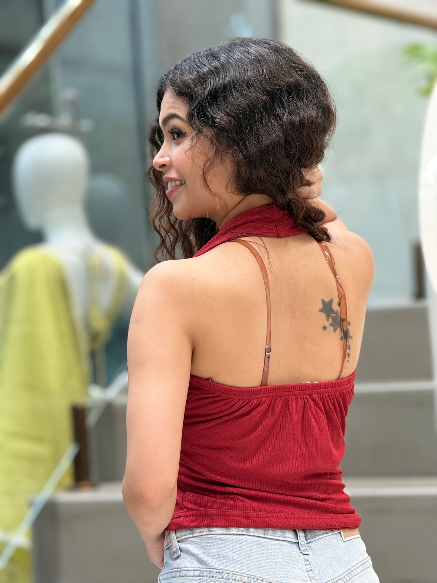 halter neck top