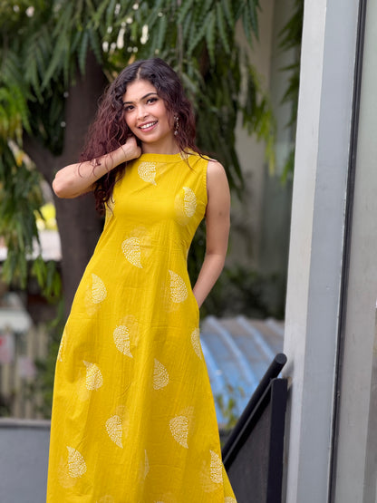 Pure Cotton Printed Kurta & Pants Co-Ord Set for Women | Summer Office Wear