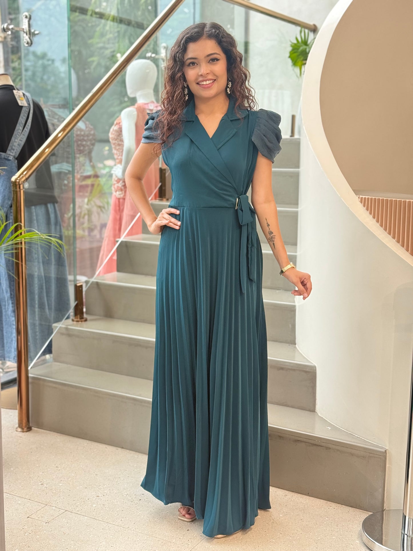 One piece partywear dress