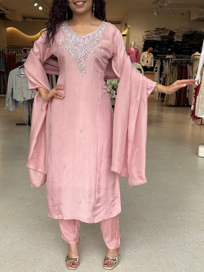 3 piece partywear suit set