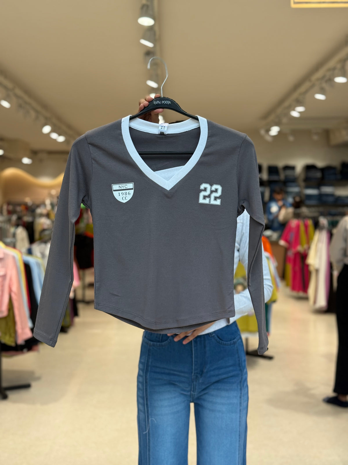 full sleeves body fit T-shirt