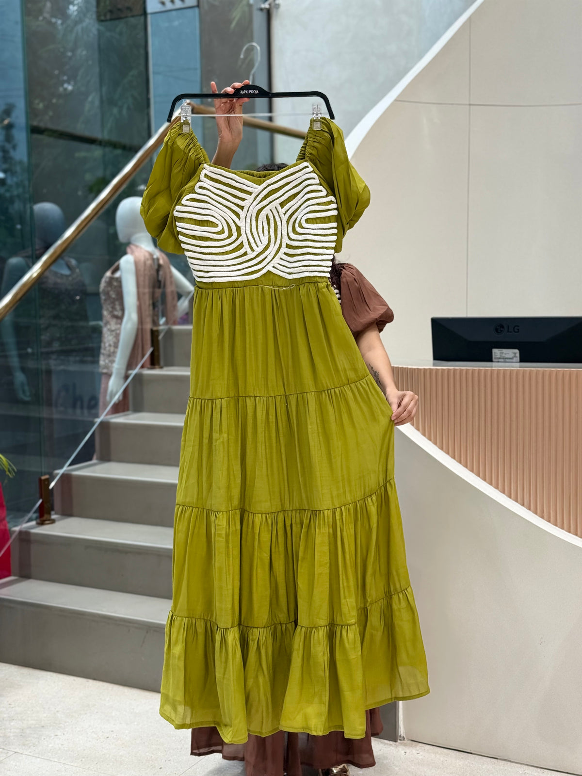 One piece partywear dress