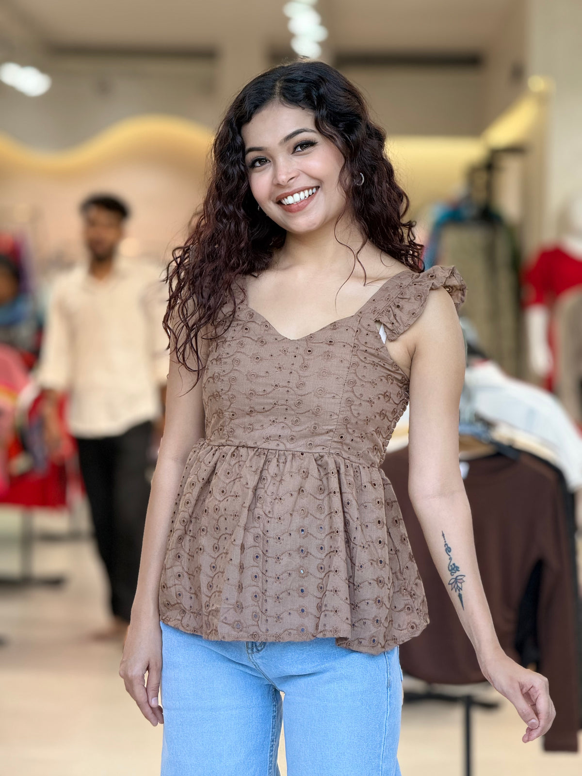 Partywear Crop top