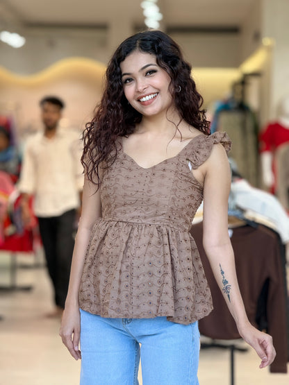 Partywear Crop top