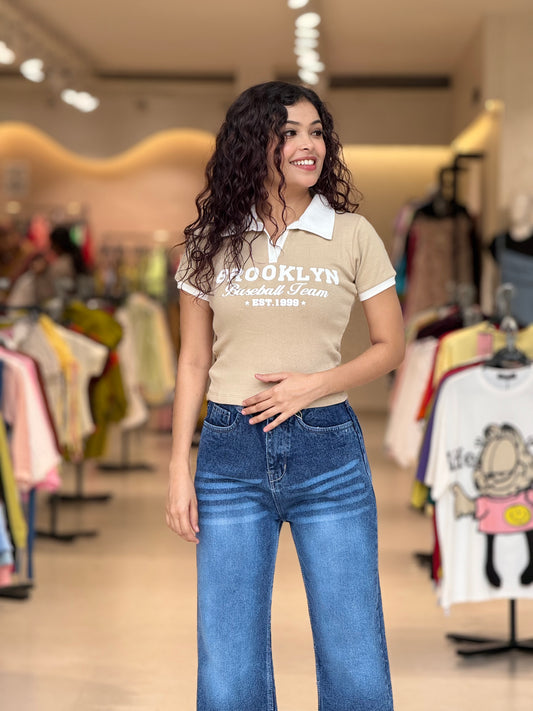 Brooklyn polo tee