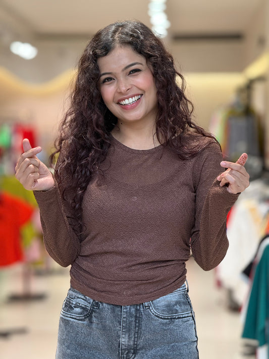 see through top