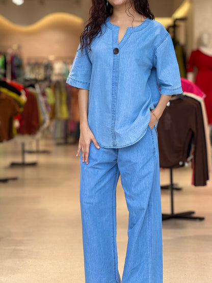 denim co-ord set