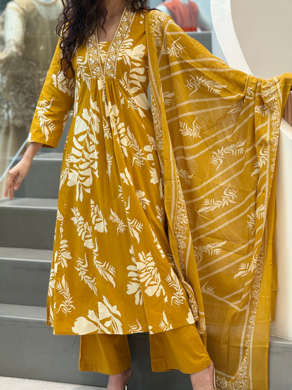 Ghera cotton suit set