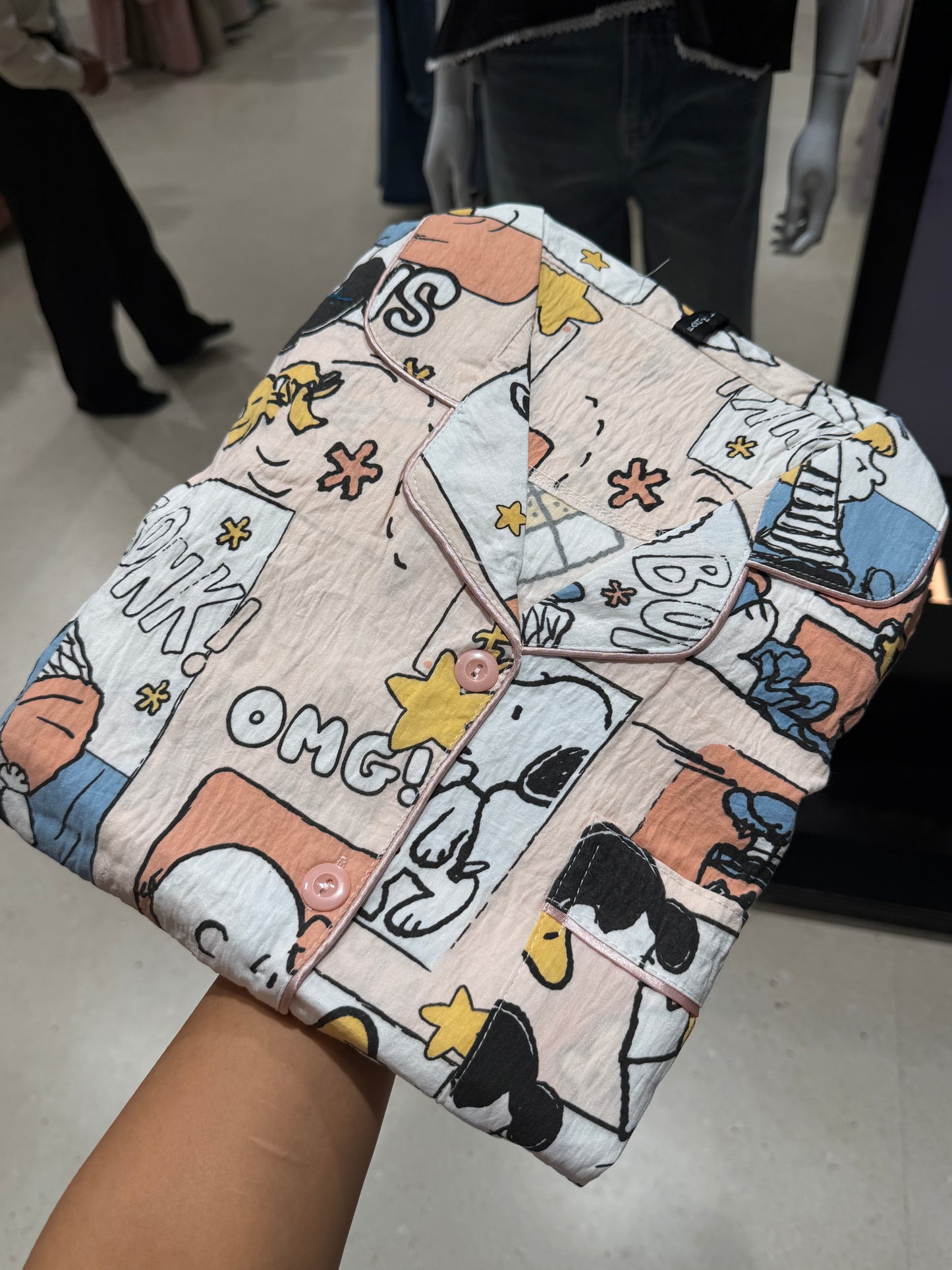 Animated cartoon print 3 piece night suit set
