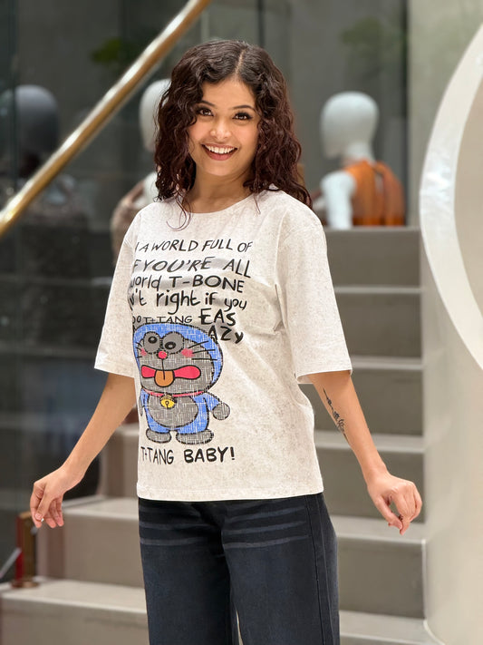 Doraemon animated T-shirt