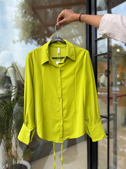 Shirt with back dorii