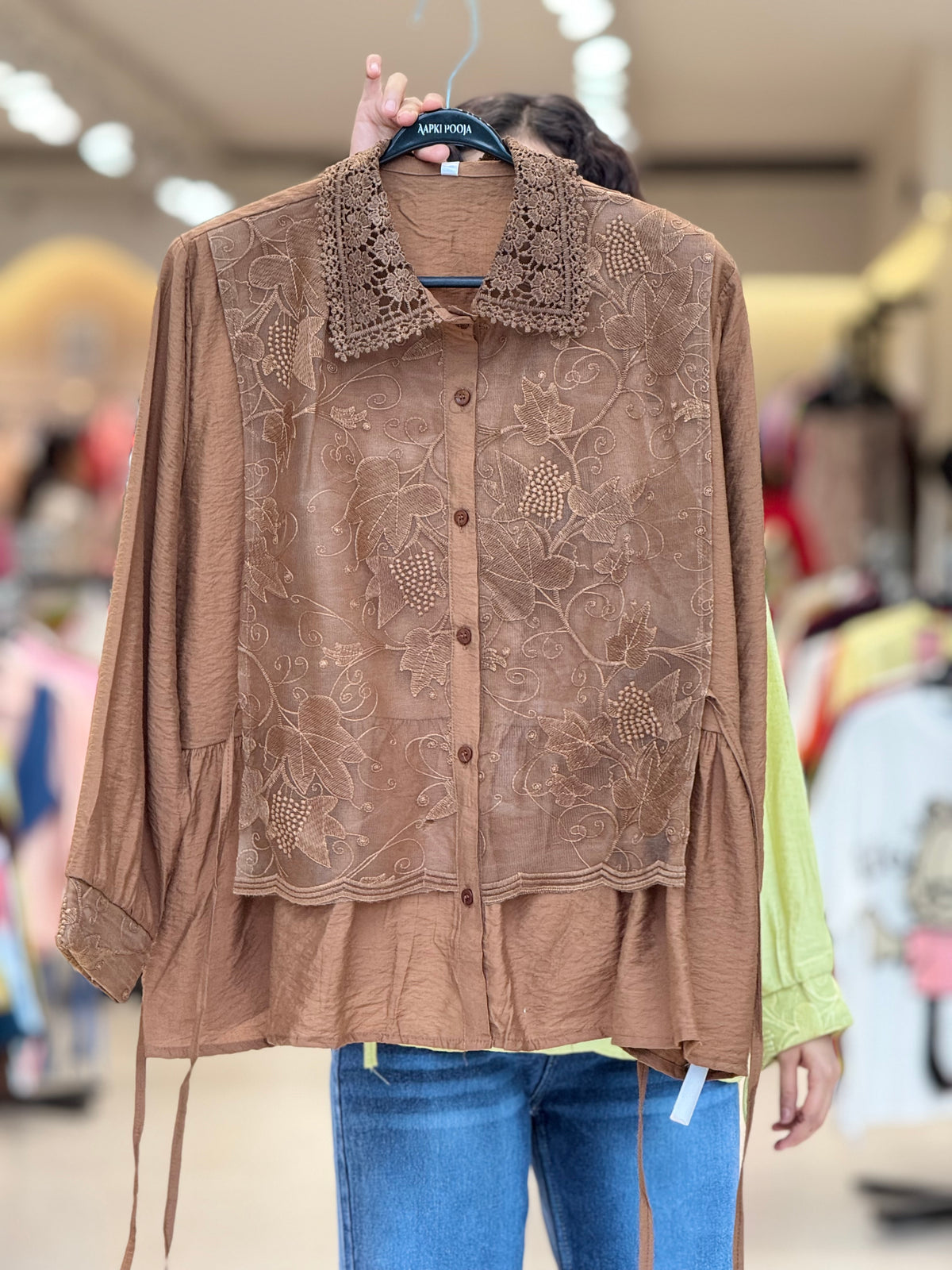 Inbuilt jacket partywear shirt