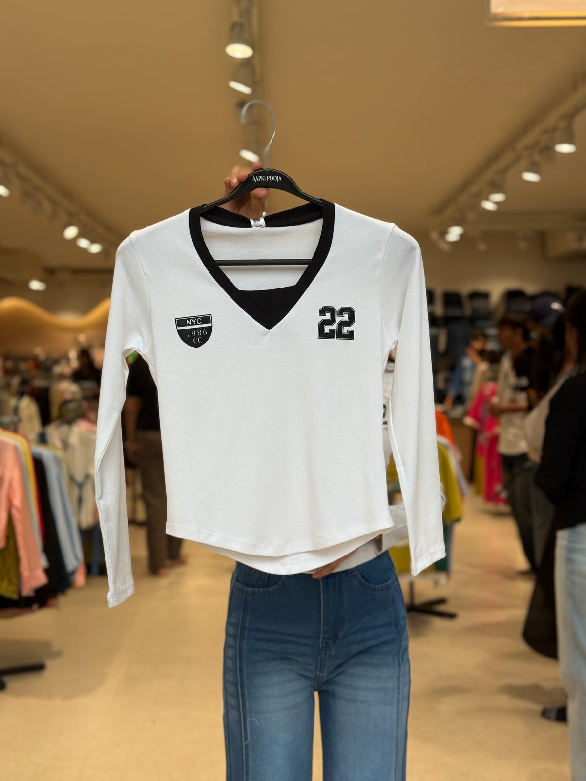 full sleeves body fit T-shirt