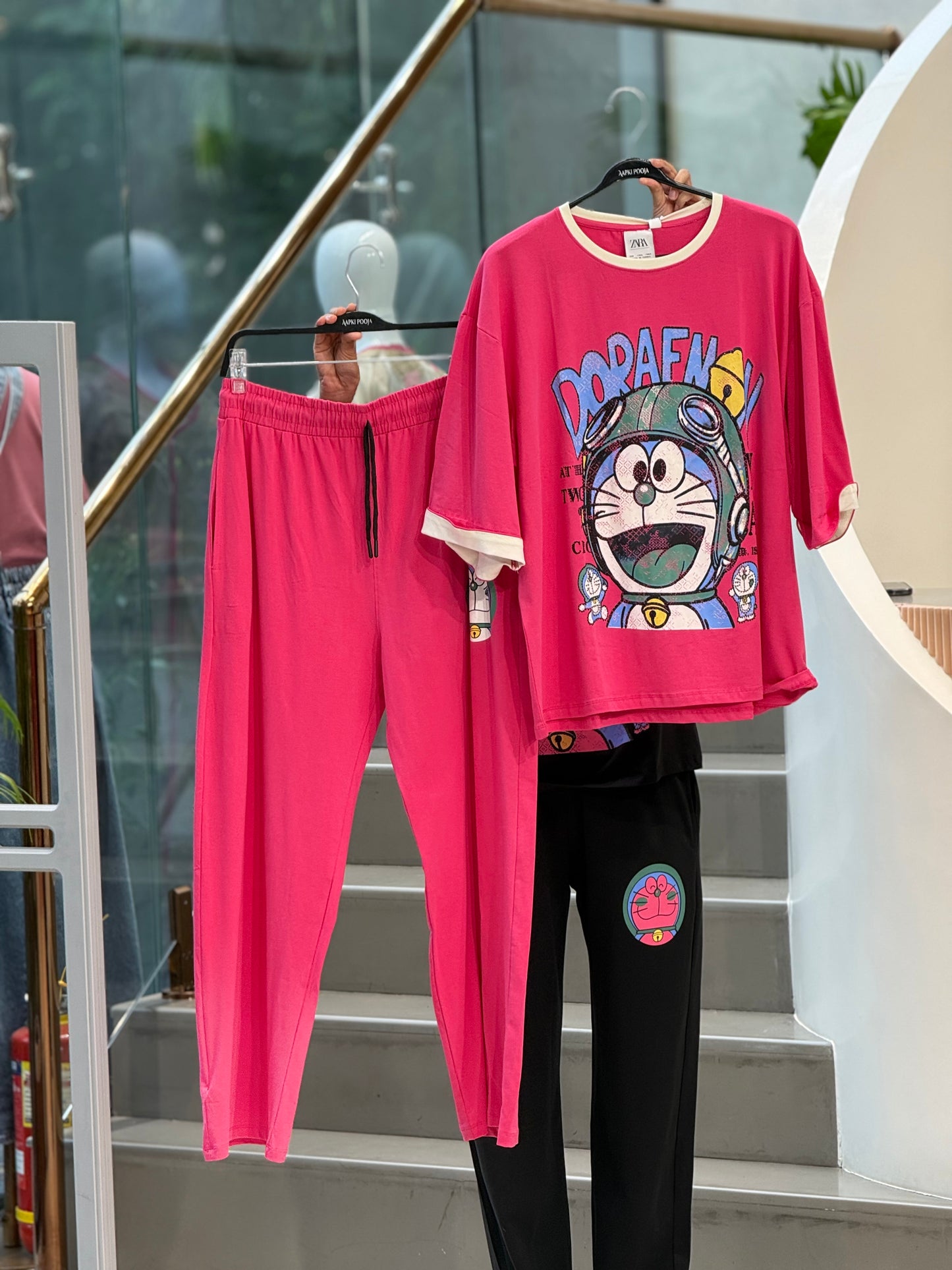Doremon print co-ord set