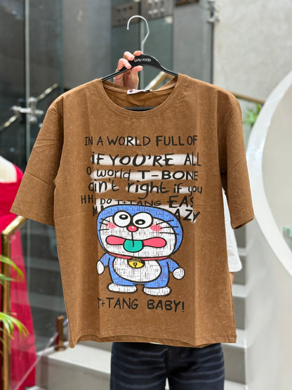 Doraemon animated T-shirt