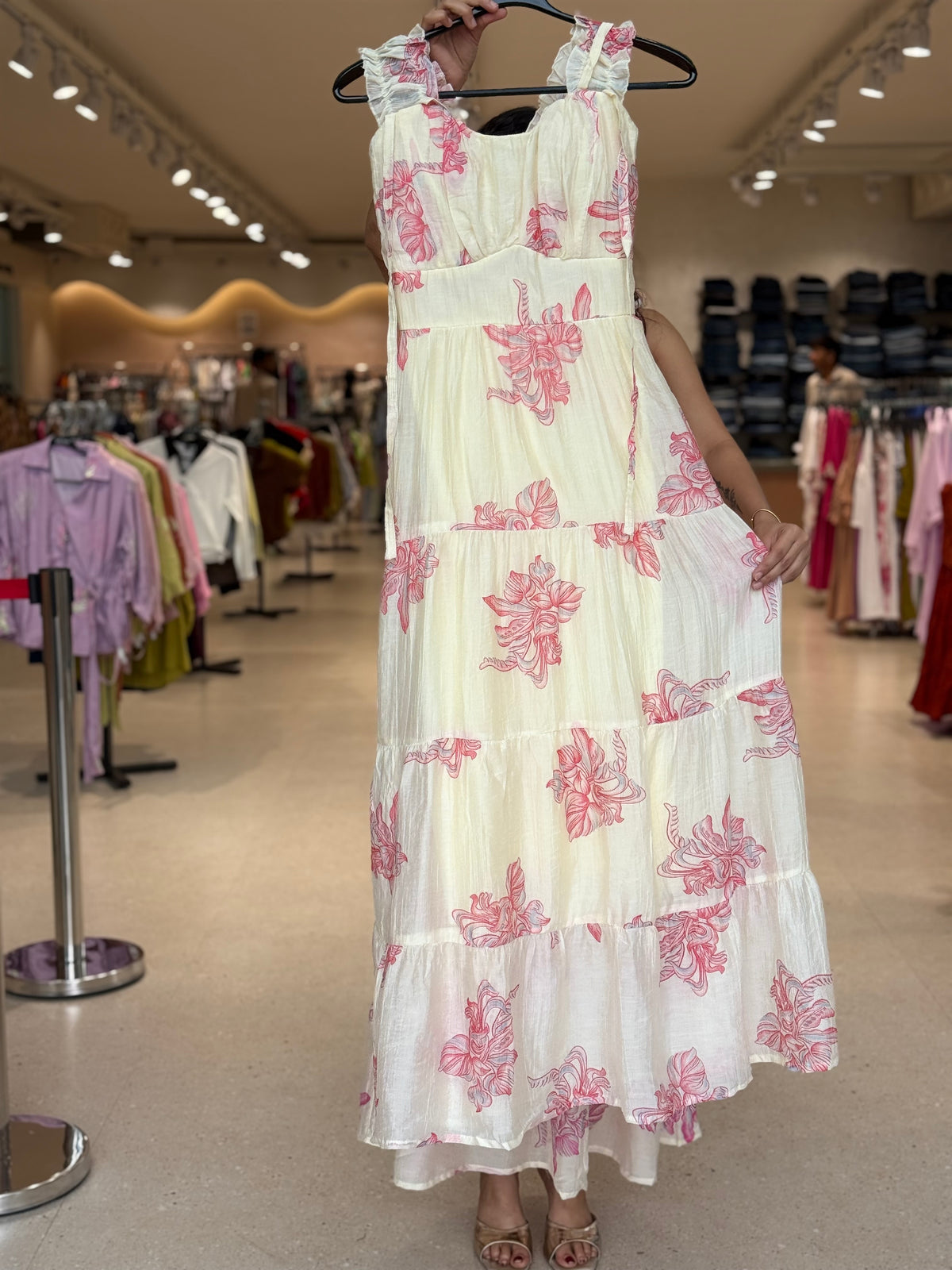 one piece floral dress