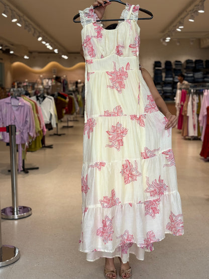 one piece floral dress