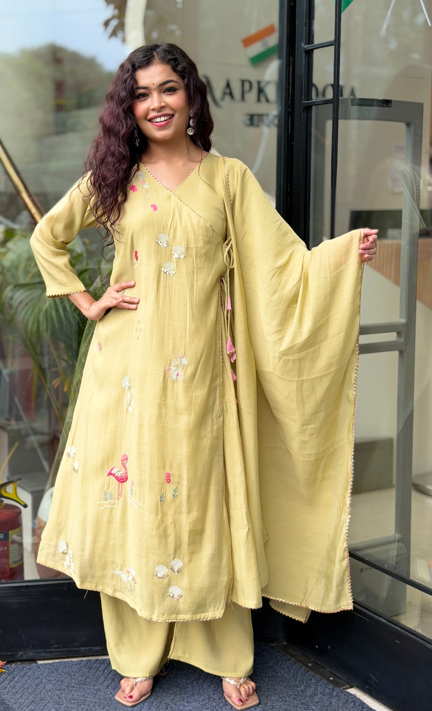 3 piece partywear suit set