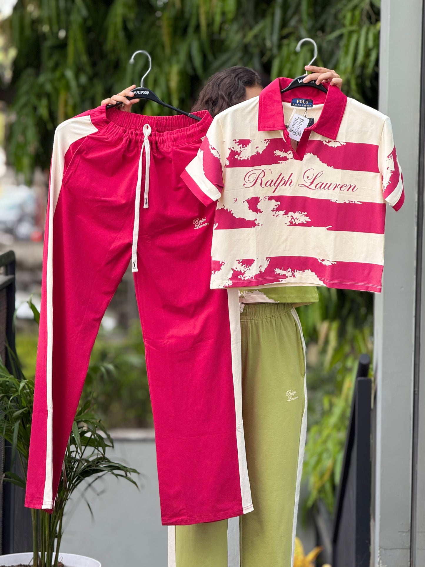 Polo tee and lower co-ord set