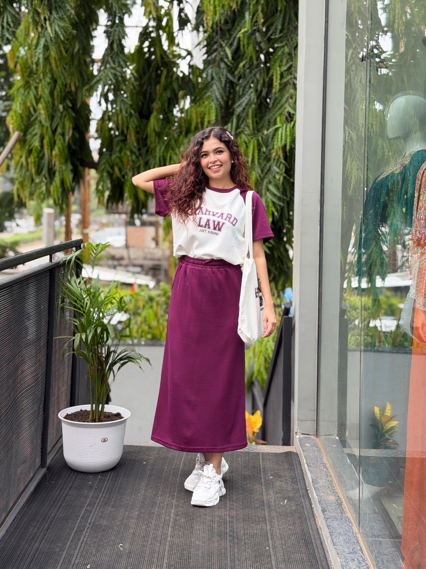 Harvard 3-Piece Co-Ord Set with Tote Bag
