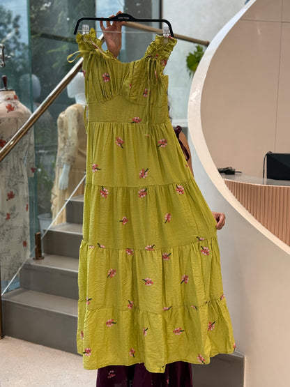 Maxi dress floral one piece