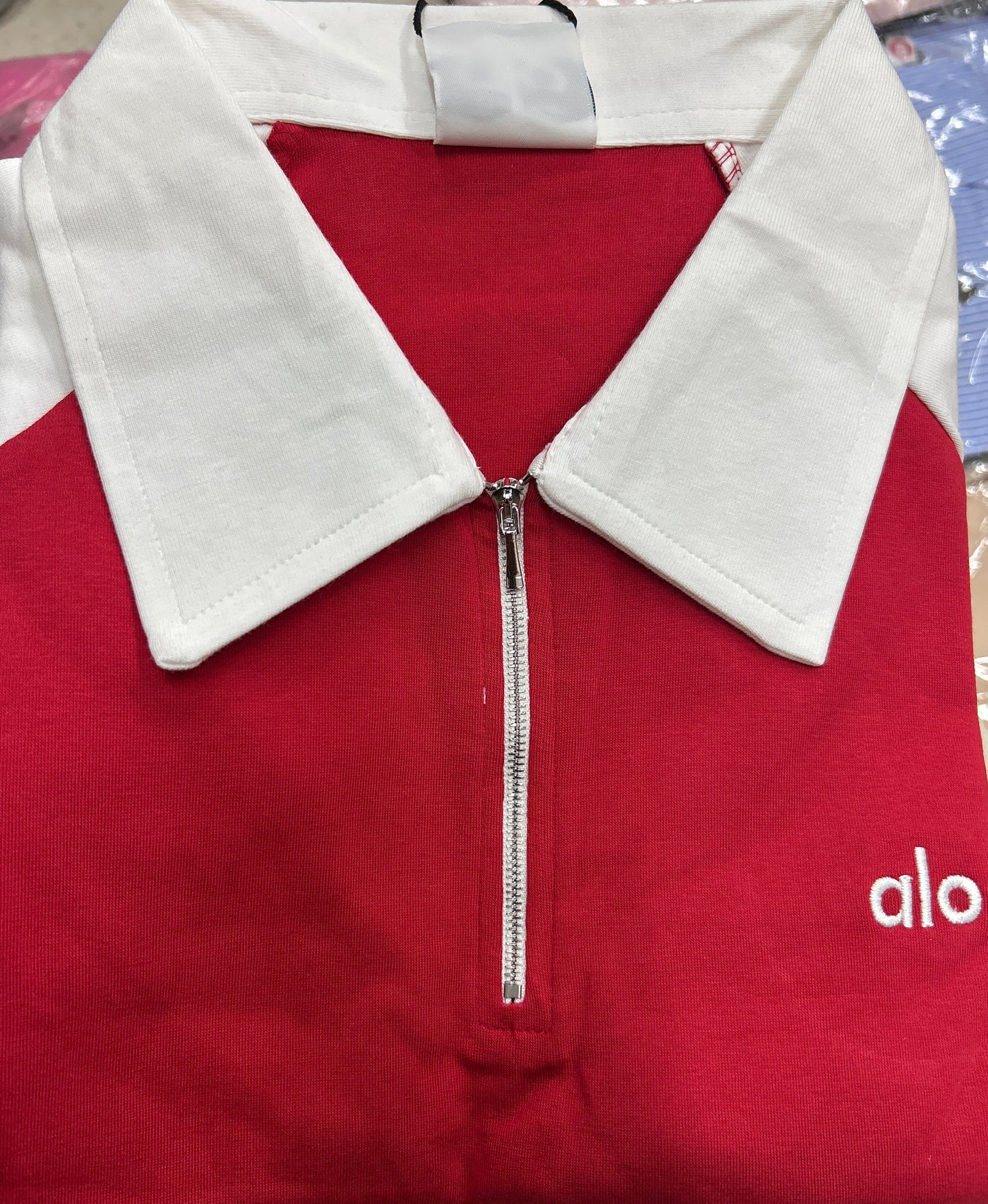 Zip polo everyday T-shirt