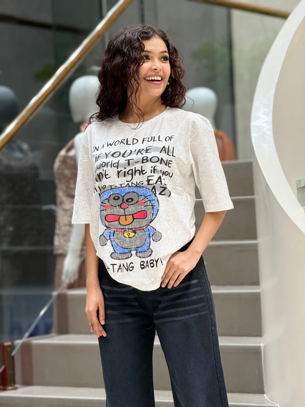 Doraemon animated T-shirt