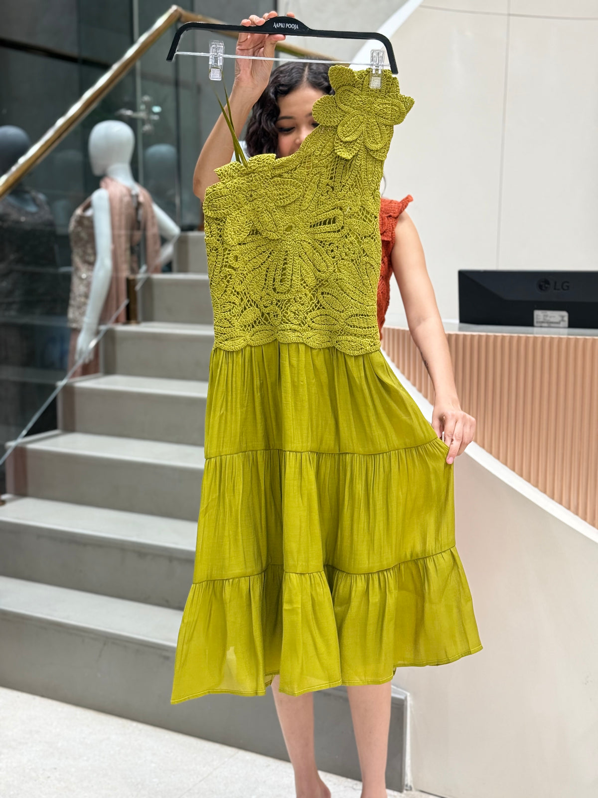 One piece middy dress