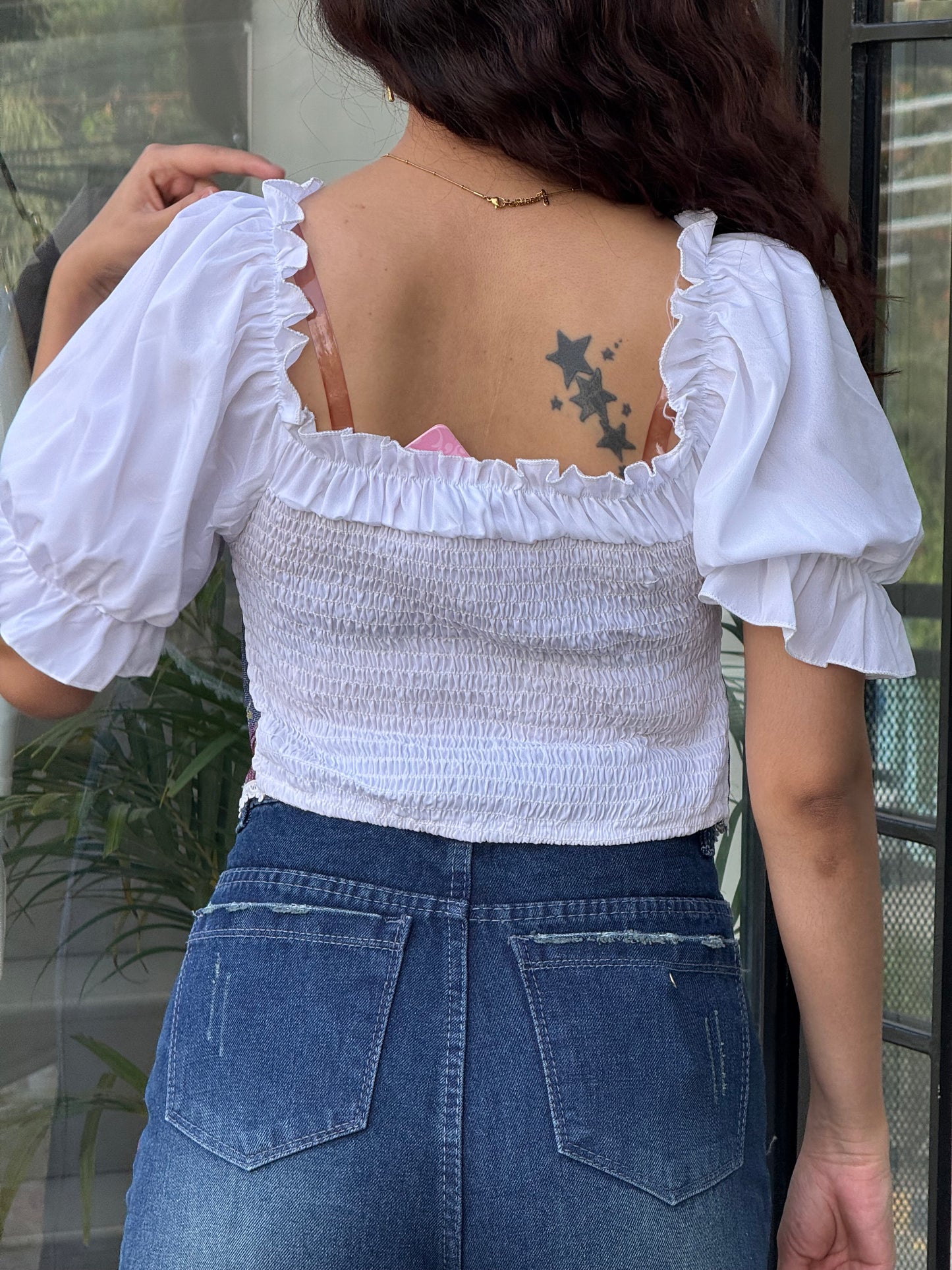 Back elastic topp
