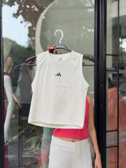 addidas print tank top