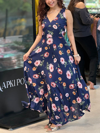 One piece floral print