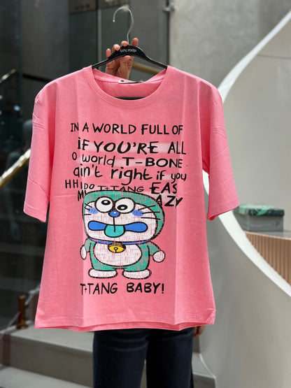 Doraemon animated T-shirt