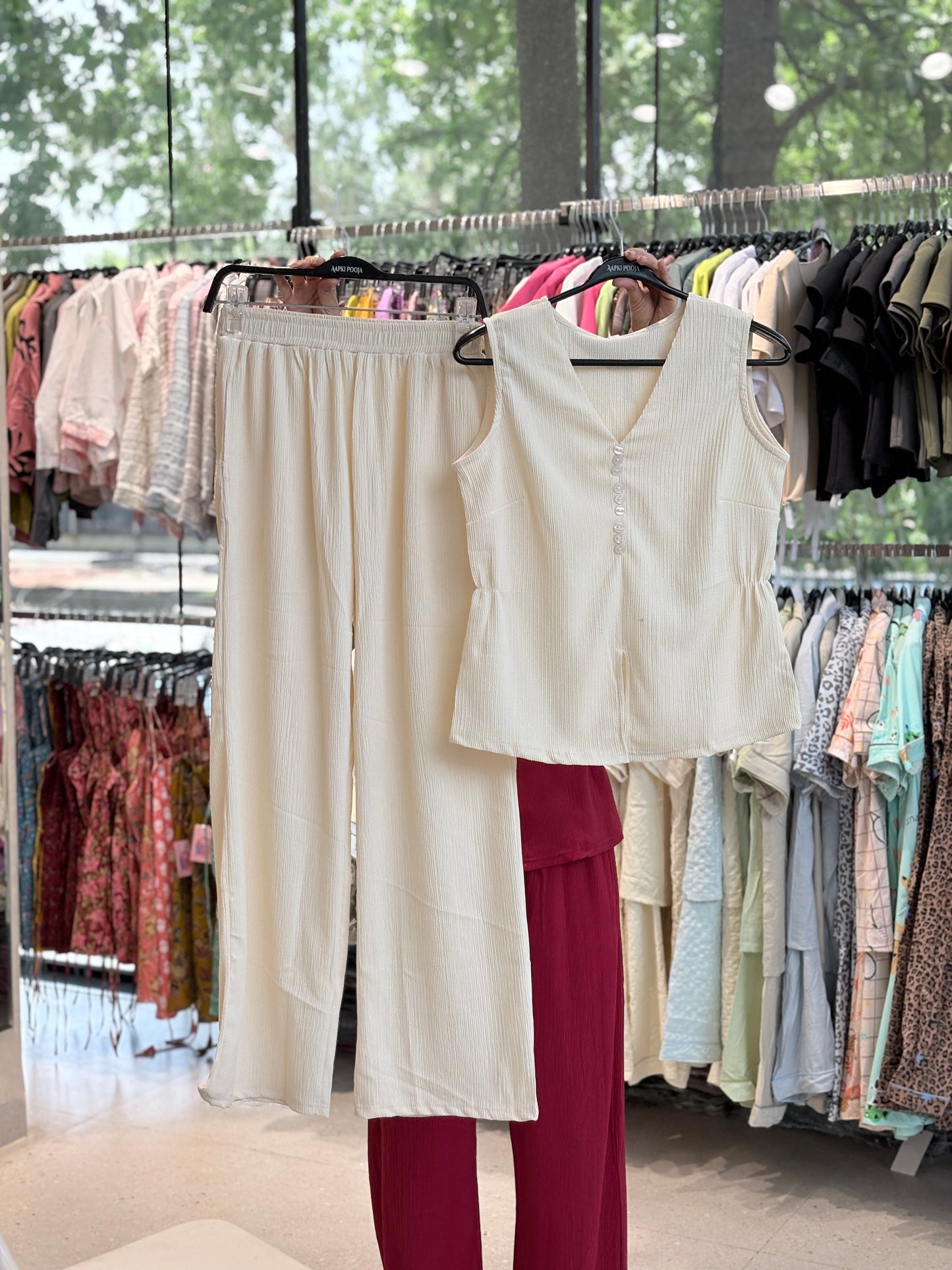 Sleeveless Co-ord set