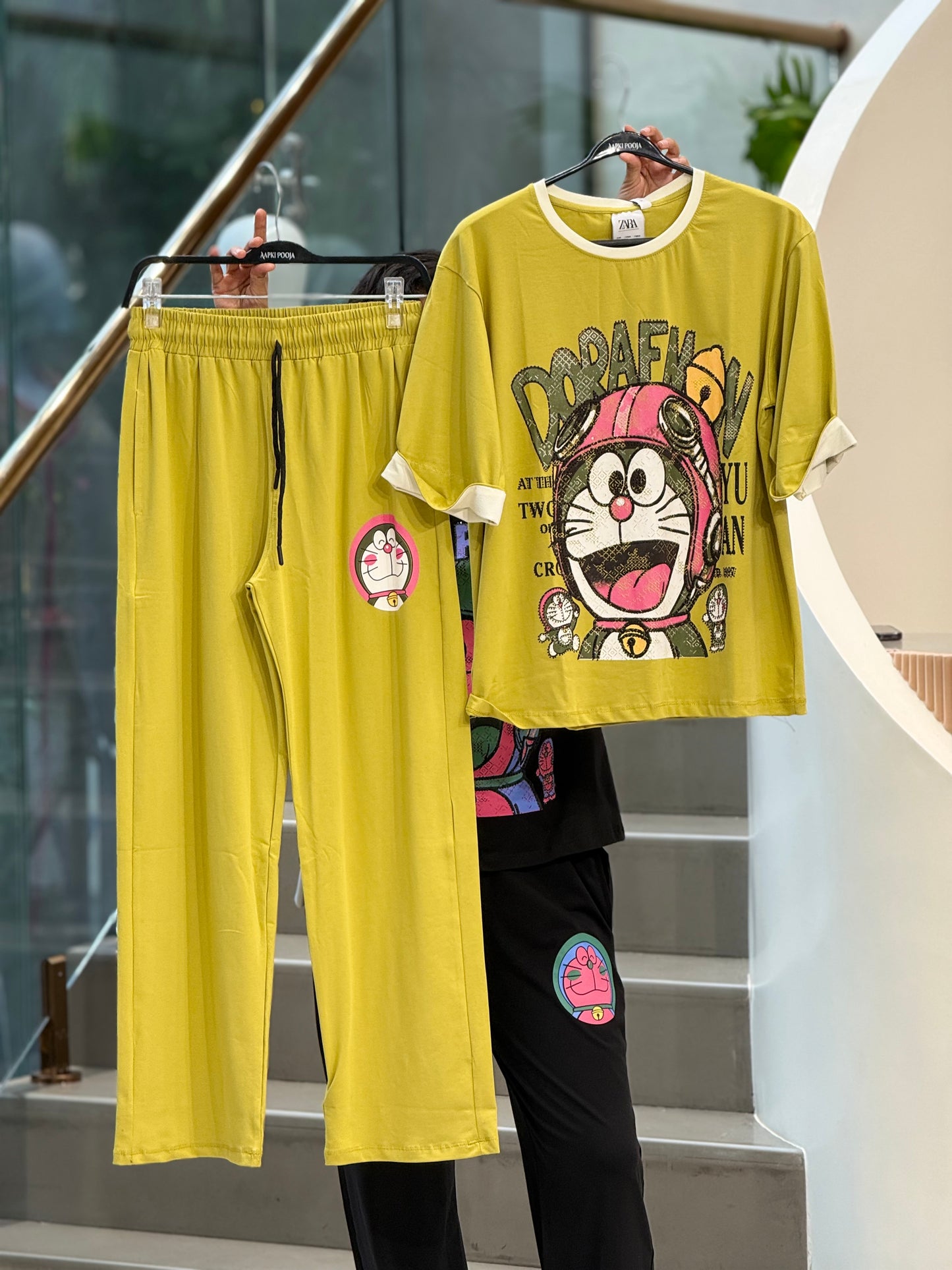 Doremon print co-ord set