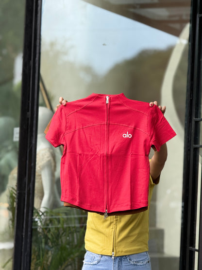 Women’s Zip-Up  Casual Top