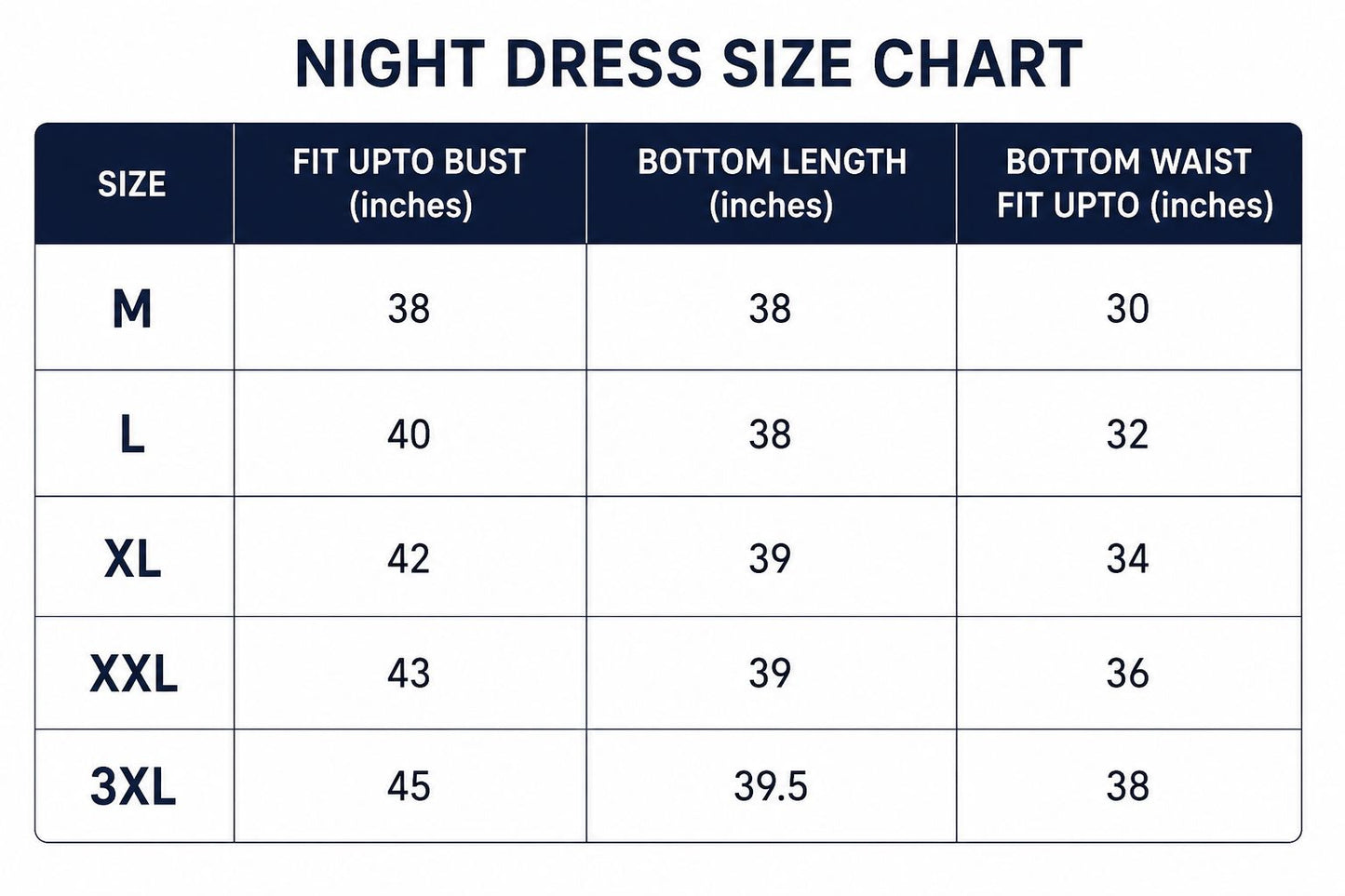 3-Piece Sleepwear Set, night suit