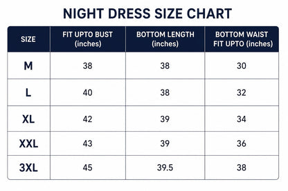 3-Piece Sleepwear Set, night suit