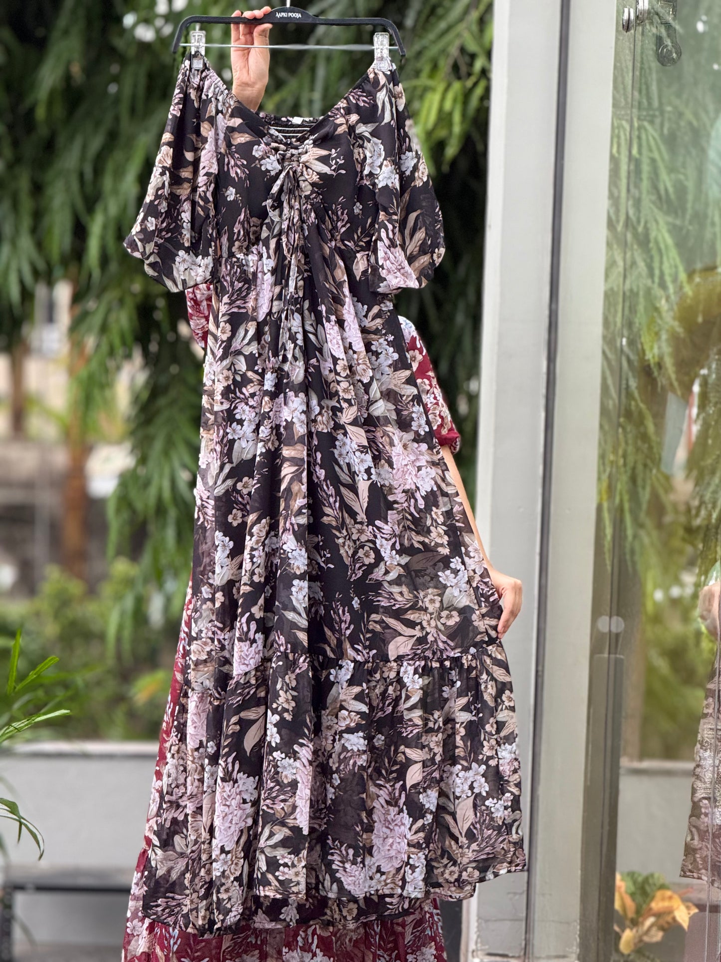 Floral one piece dress