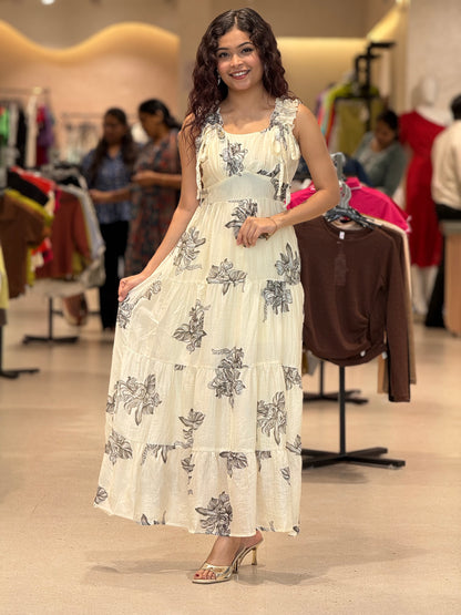 one piece floral dress